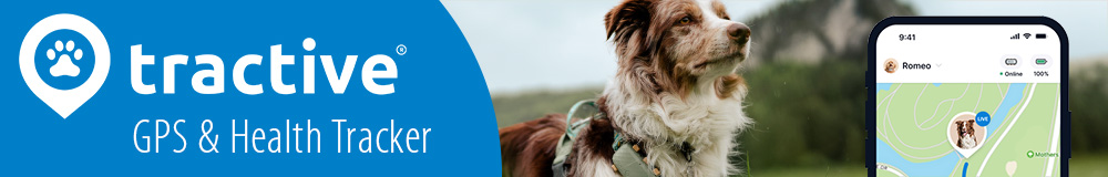 tractive GPS und Health Tracker für Hunde
