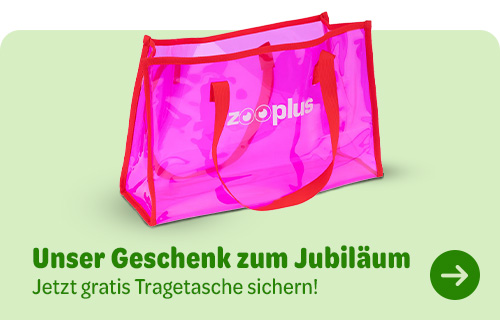 zooplus Geburtstags-Kampagne gratis Tragetasche