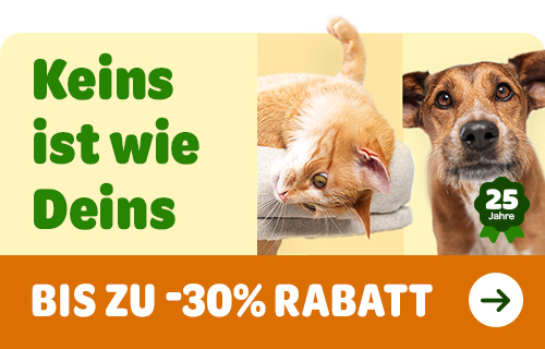 25 Jahre zooplus Geburtstags Kampagne bis zu 30 % Rabatt